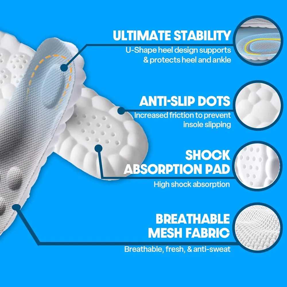 Manzaya Cloud Insoles – All-Day Comfort | نعال مانزاي السحابية – راحة طوال اليوم