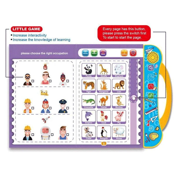 Interactive Learning Book | كتاب تعليمي تفاعلي