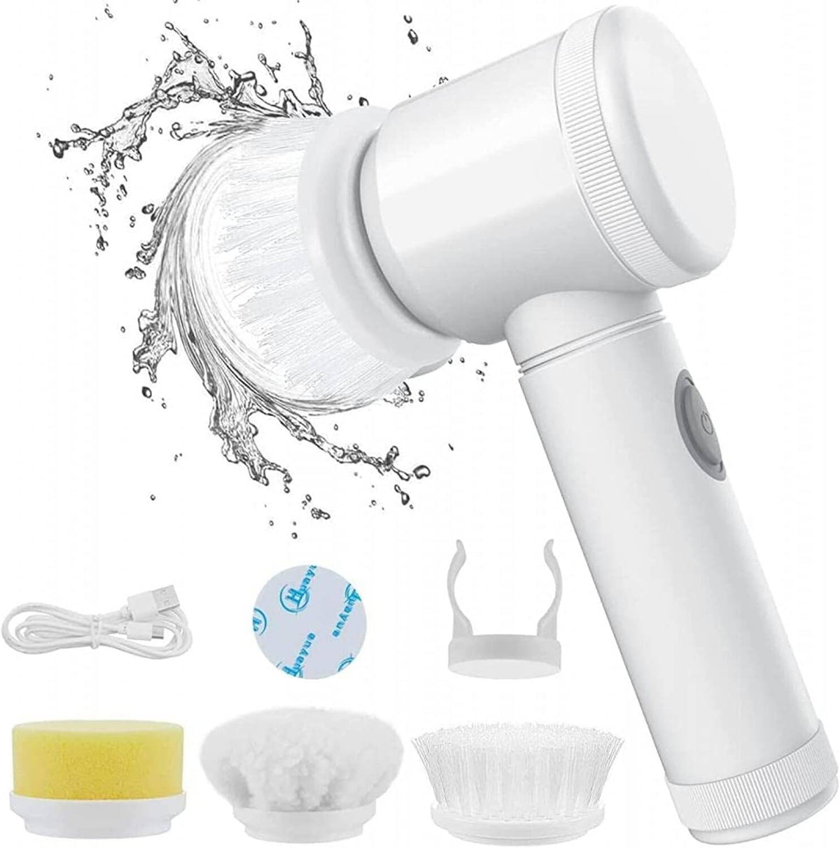 5-in-1 Electric Cleaning Brush |  فرشاة تنظيف كهربائية 5 في 1